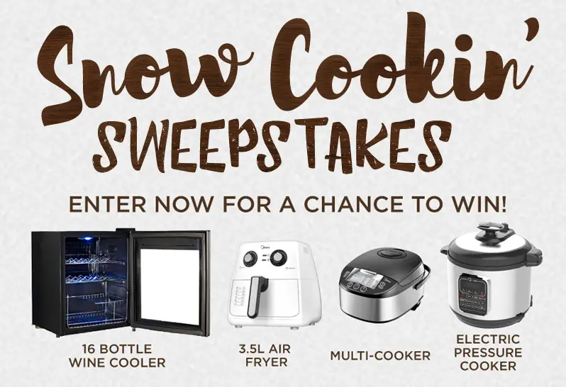 Enter for your chance to win new kitchen appliances from Midea. When the weather outside is frightful, these cold weather cooking essentials will make cooking delightful.