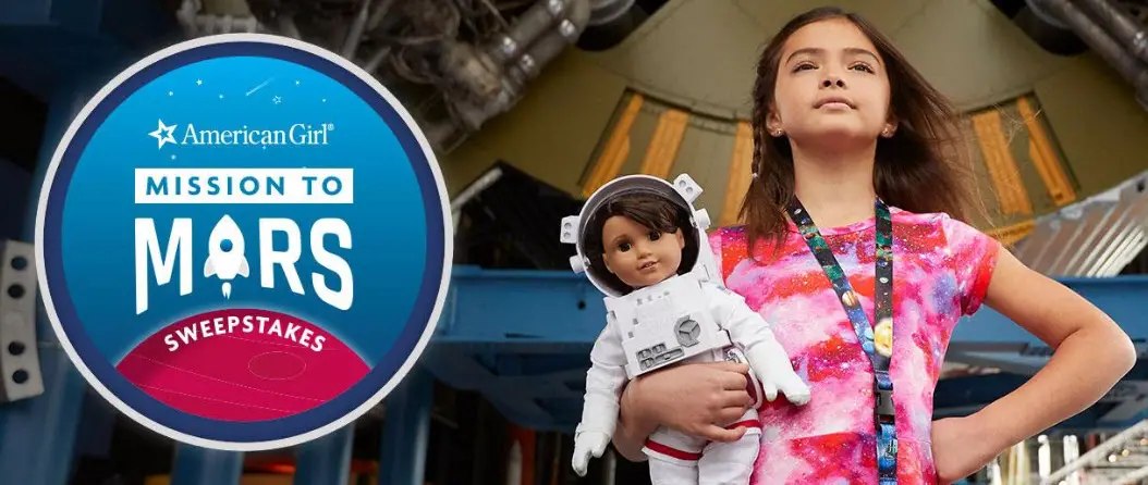 American Girl and Scholastic are hosting a Mission to Mars Sweepstakes where families can go on a series of weekly missions for a chance to win several prizes, including a grand prize trip to Space Camp valued at over $2,000.