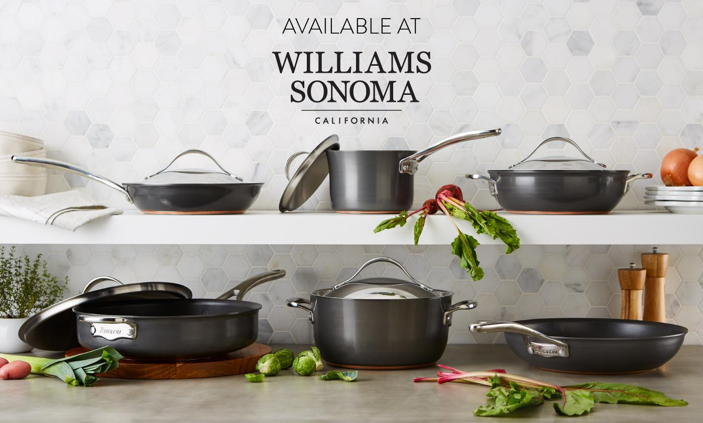 Enter for your chance to win Anolon Gourmet Cookware from Williams-Sonoma
