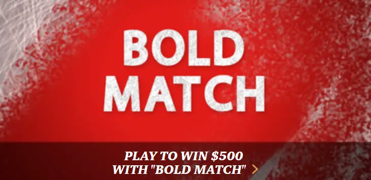 Winston Bold Match Instant Win Game