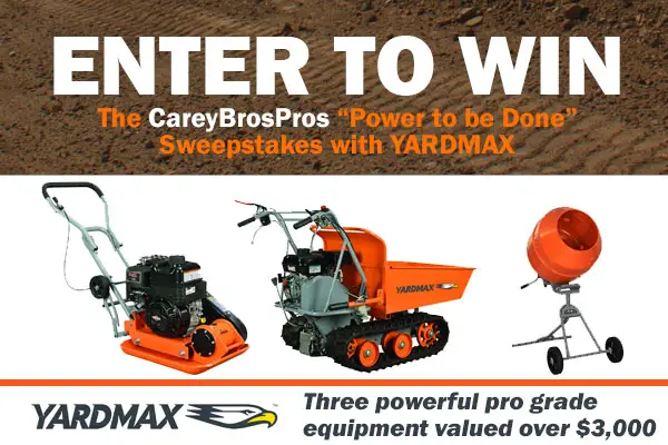 QUICK ENDING! Enter the CareyBrosPros "Power to be Done" Yardmax Sweepstakes >> http://careybrospros.com/power-done-sweepstakes-entry-form/