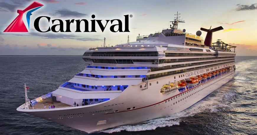 Enter now for your chance to win a $4,500 Carnival Cruise line gift card for the cruise of your choice