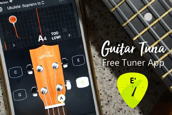 Free GuitarTuna tuner app