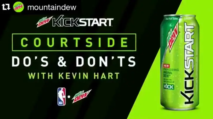 Mtn Dew Kickstart Closer than Courtside Contest - your chance to meet Kevin Hart #CourtSidekickContest