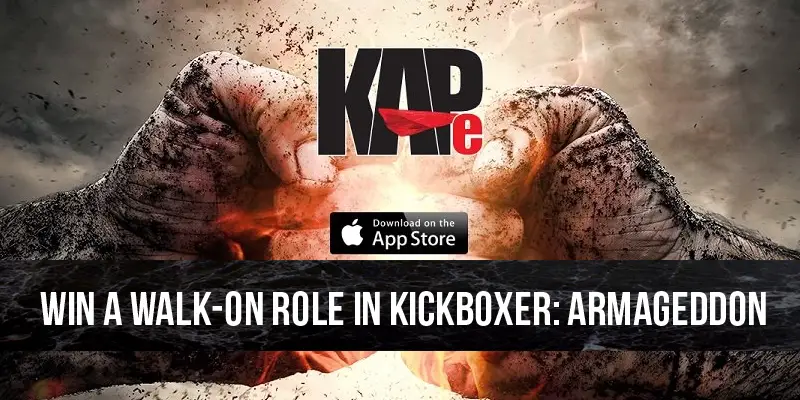 Kickboxer: Armageddon Movie Walk-On Role Sweepstakes. Details here