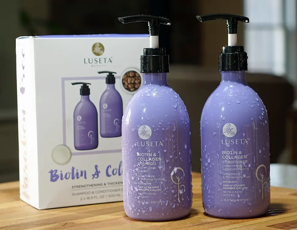 Luseta Biotin & Collagen Shampoo & Conditioner