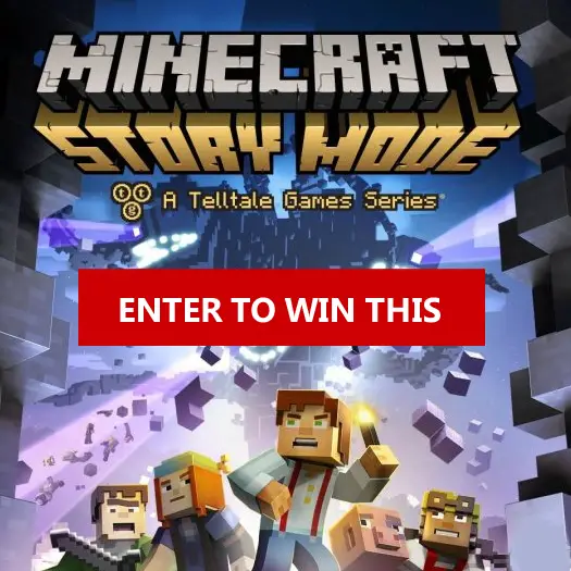 Enter for your chance to win a PS3 Minecraft: Story Mode - Season Pass Disc Video Game