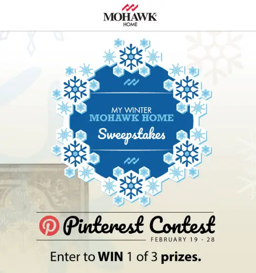 Mohawk Home's My Winter Mohawk Home Pinterest Contest