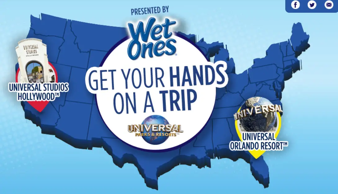 Enter The Wet Ones® Ultimate Summer Vacation Sweepstakes! One lucky grand prize winner will get to pick one of two awesome destinations. Check them out below