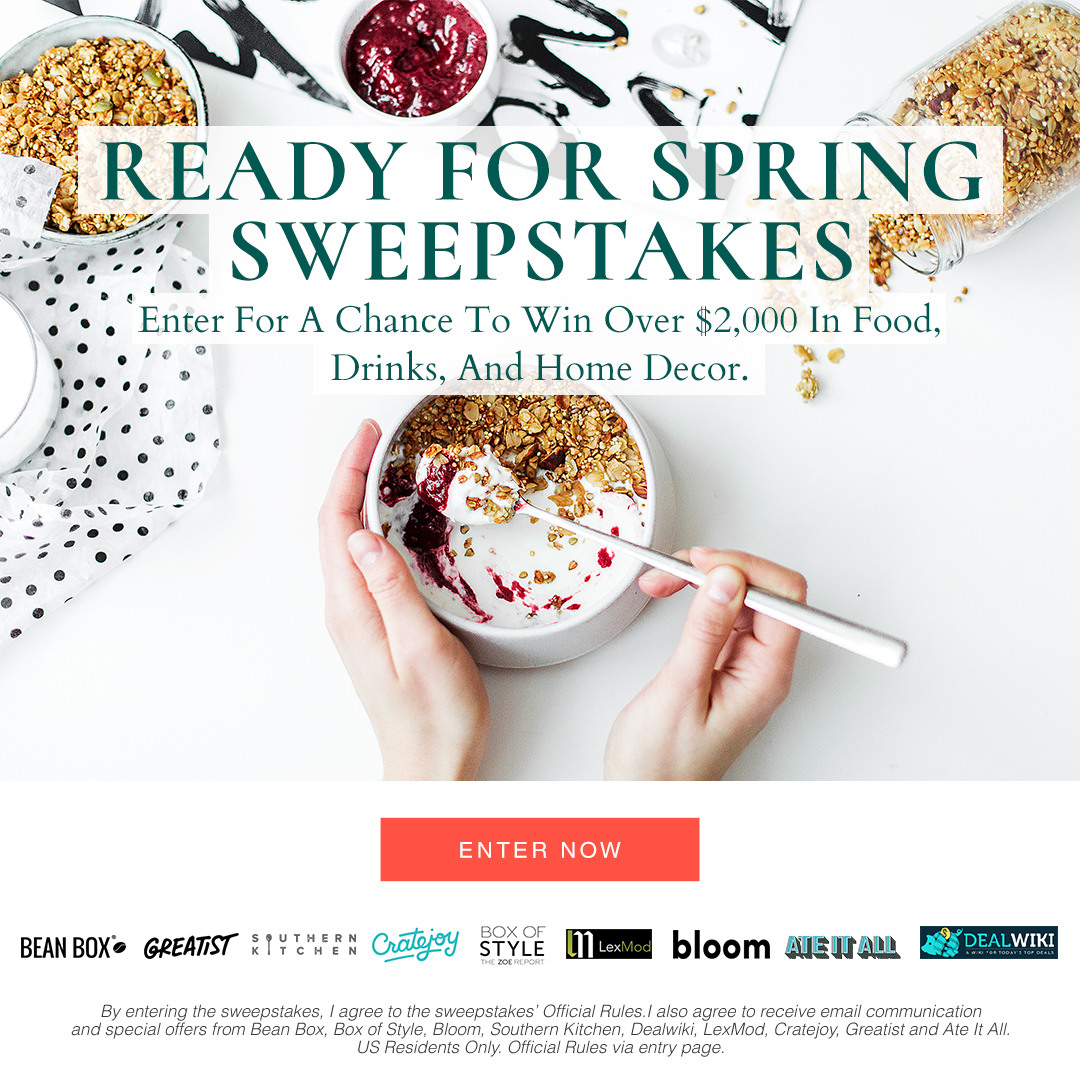 Get Ready For Spring $2,000 Sweepstakes