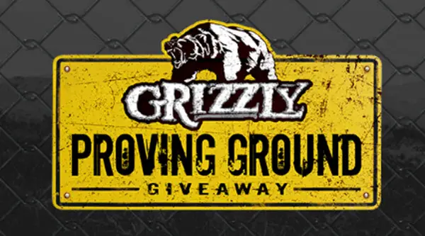 Enter the Grizzly Proving Ground Giveaway to win a trip to the Ox Ranch in Texas or one of the weekly gift card prizes. Every day, you can earn two chances to win the WEEKLY PRIZE and two chances to win the GRAND PRIZE.