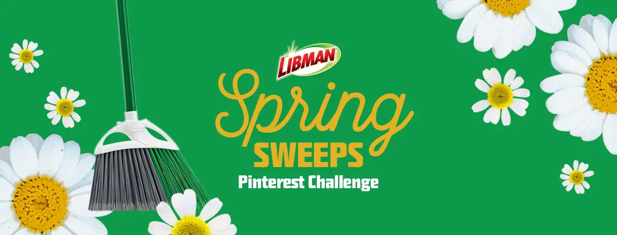 Take the Libman Spring Cleaning Pinterest Challenge and you could win one of six Libman prize packages