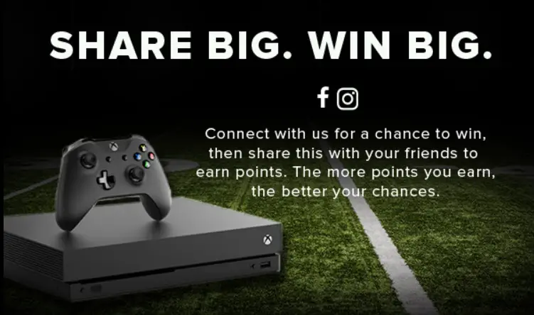 Become an ambassador for the Your Call Football "X's and O's Sweepstakes" for the chance to win an Xbox One! With Your Call Football, there’s no second guessing the coach. Because YOU decide the fate of a live football game. Right from your device. You win (or lose) as a result of each play-call, proving your abilities by outsmarting the defense and all the other YCF fans.