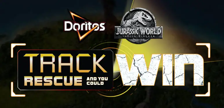 Doritos Jurassic World Fallen Kingdom Track Rescue Win