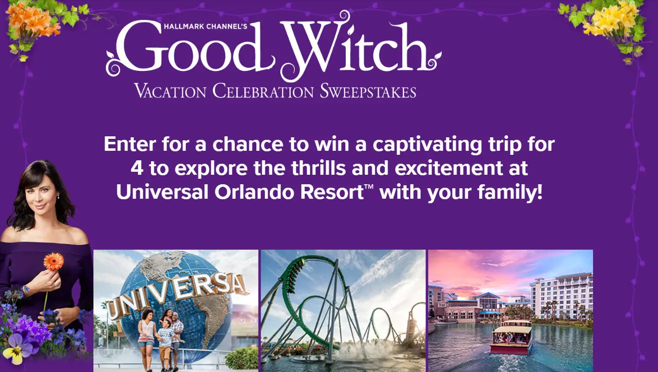 Enter the Hallmark Channel Good Witch Vacation Celebration Sweepstakes