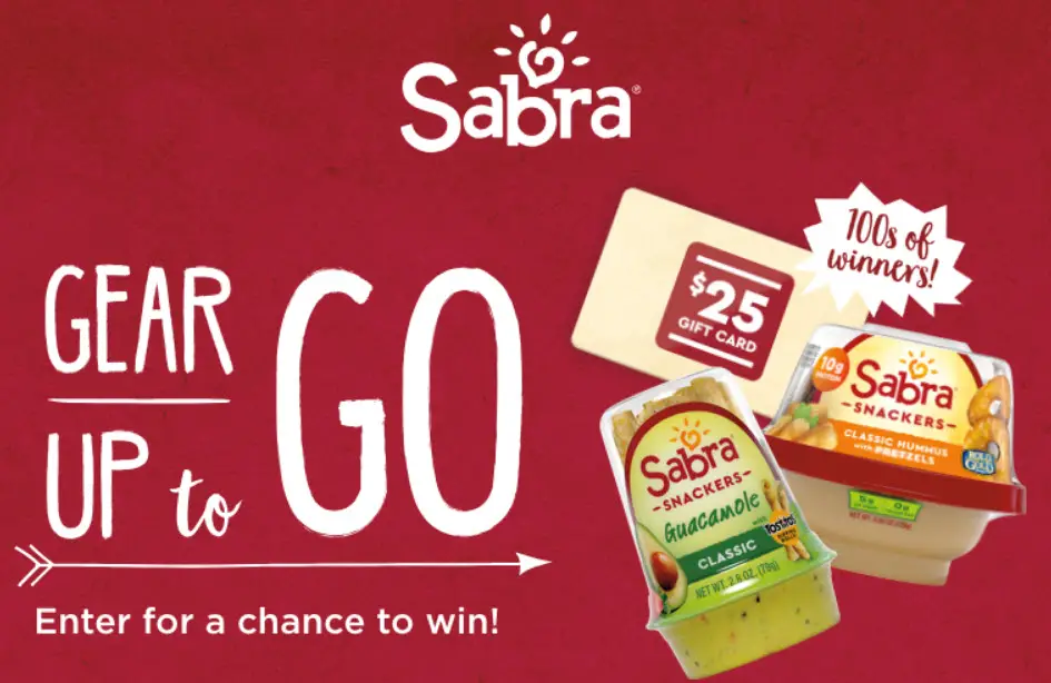 Sabra Gear Up To Go Sweepstakes