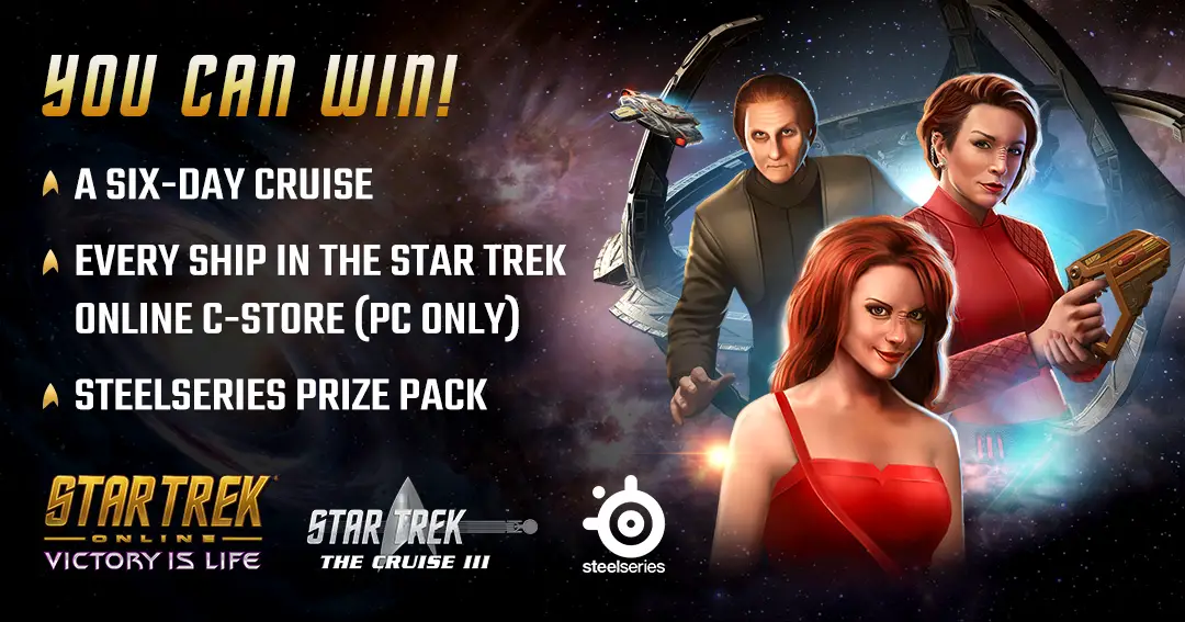 Click Here to Win a 6-day Star Trek Online Starships Cruise