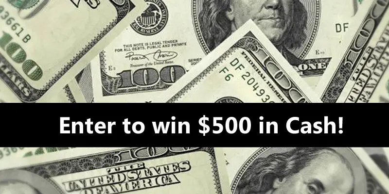 Win a $500 Visa Prepaid Gift Card. The winner will receive the gift card which can be spent anywhere that Visa is accepted for payment in either the United States or Canada.