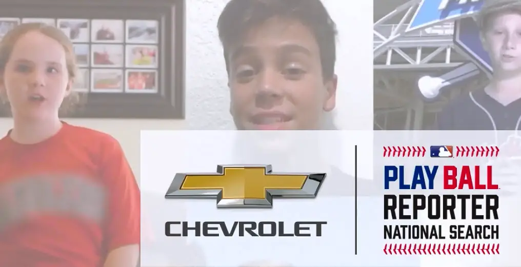 National Chevrolet Play Ball Reporter Search Contest
