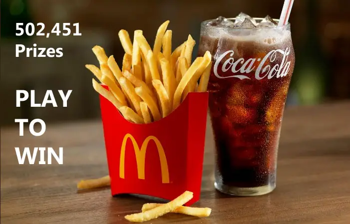 502,451 WINNERS! Play the McDonald's Shout & Share a Coke FIFA World Cup Instant Win Game Daily