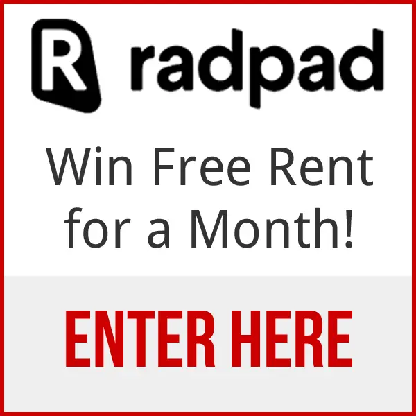 Win Free Rent for a Month from RadPad