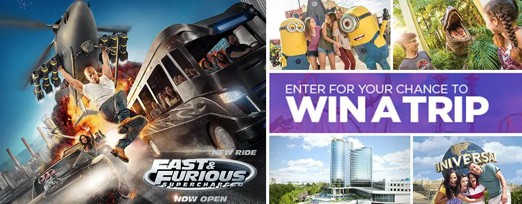 QUICK ENDING! Access Hollywood Universal Orlando Resort Vacation Sweepstakes. Enter Daily