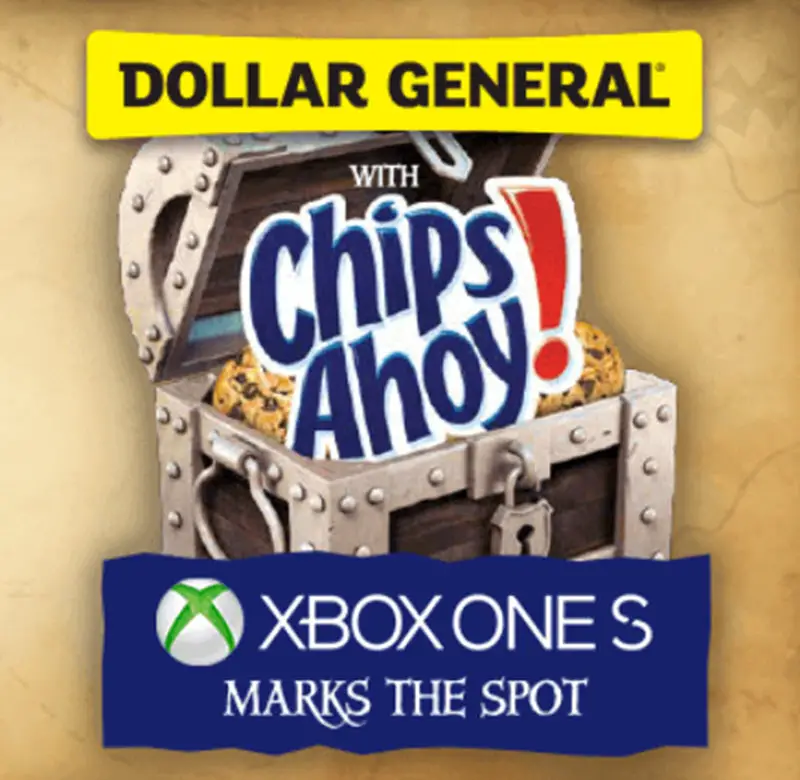 lay the Dollar General Chips Ahoy Xbox Instant Win Game for a chance to win a 1-month Xbox Live Gold Membership or a 5-day Xbox Game Pass - 1.005 winners in all!