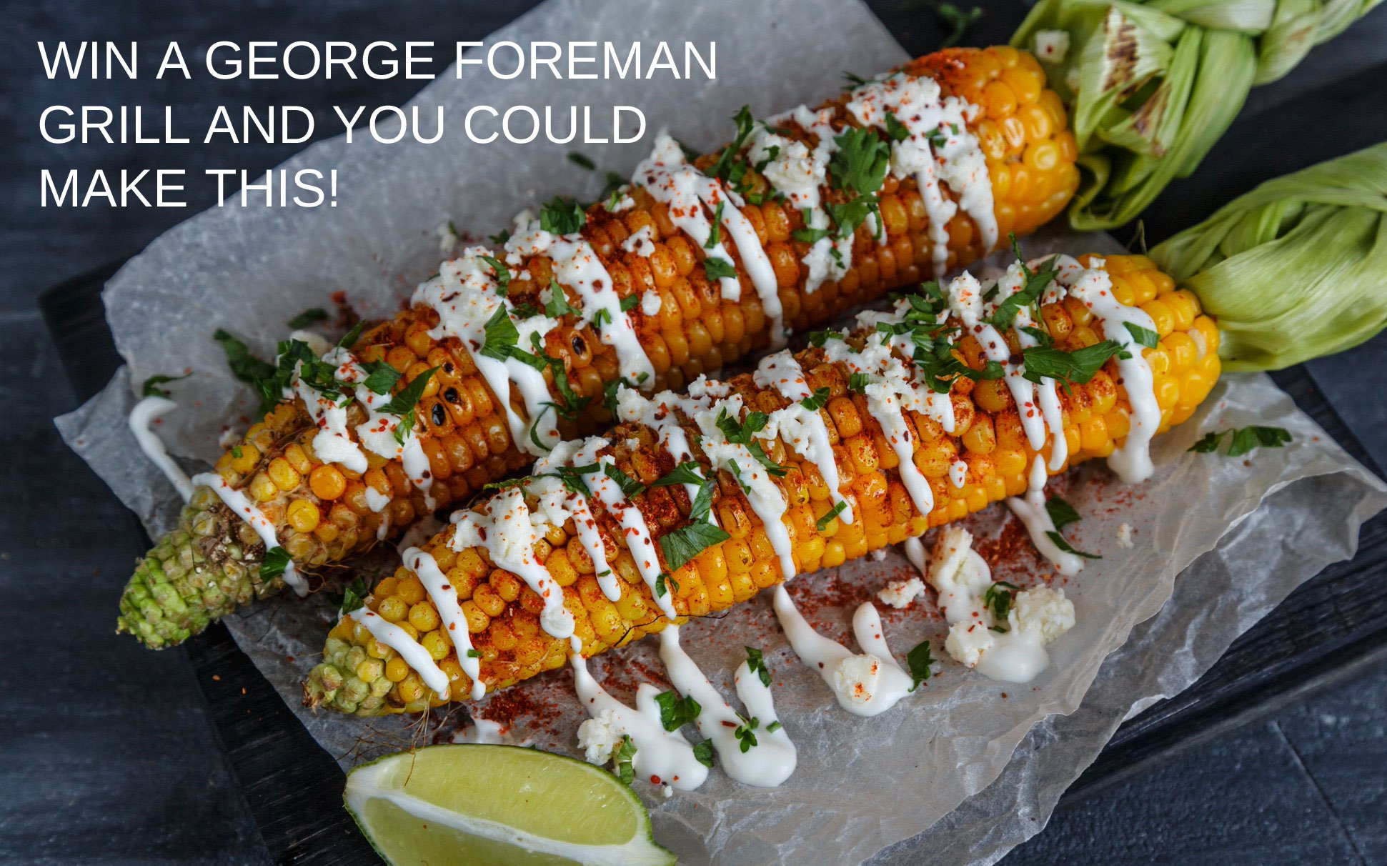 Make to make this? Celebrate Dad all week long with a chance to win him a George Foreman Indoor/Outdoor Grill.