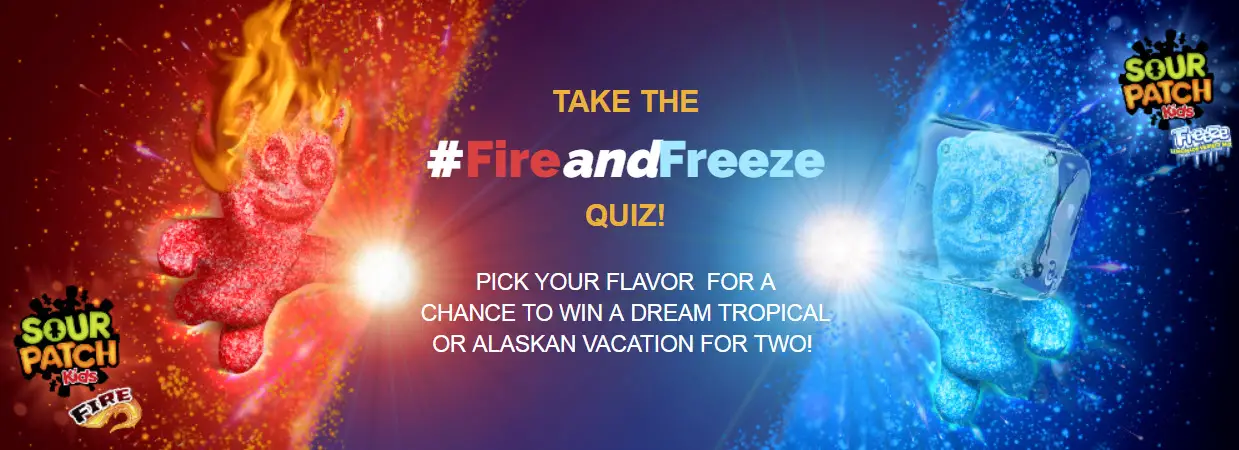 Sour Patch Kids Fire or Freeze Sweepstakes