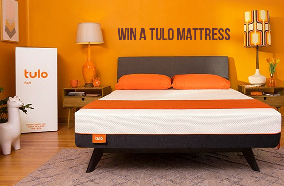 Two winners will each receive a tulo™ Mattress in their size and style of choice - up to $800 value - Enter Here
