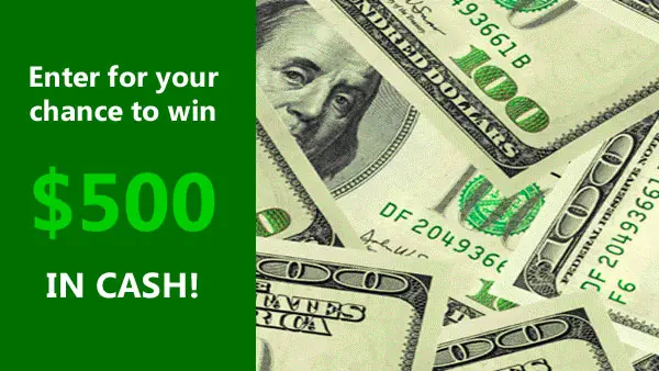Win $500 in cash