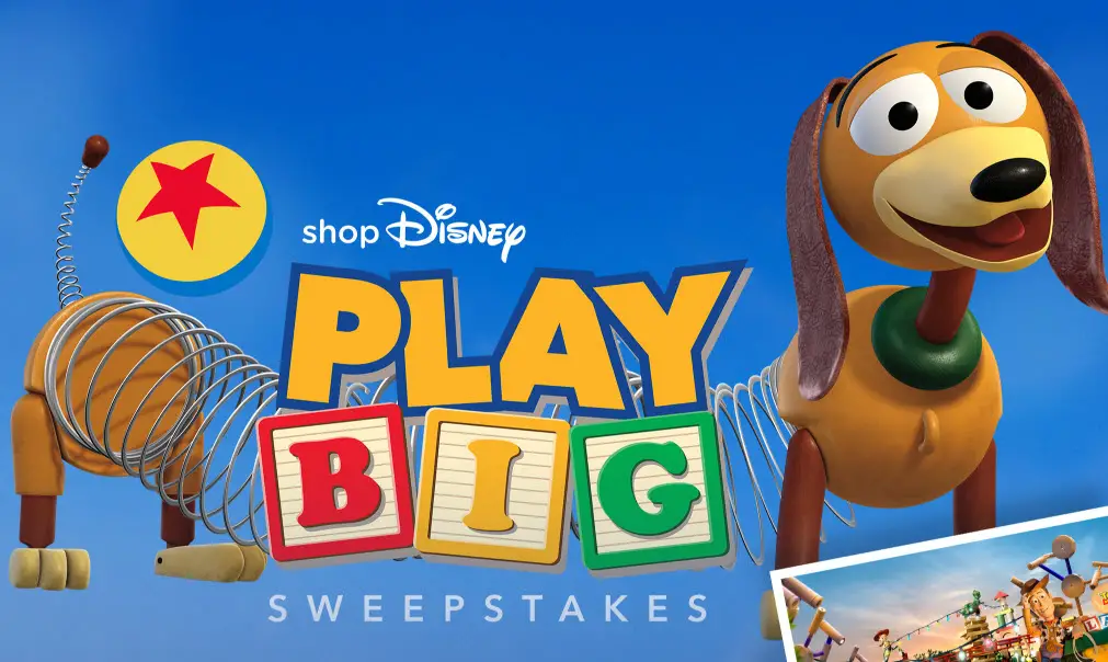 Enter the Shop Disney Play Big Sweepstakes for your chance to win a trip for four to Walt Disney World Resort in Orlando, Florida. Get ready for something huge!