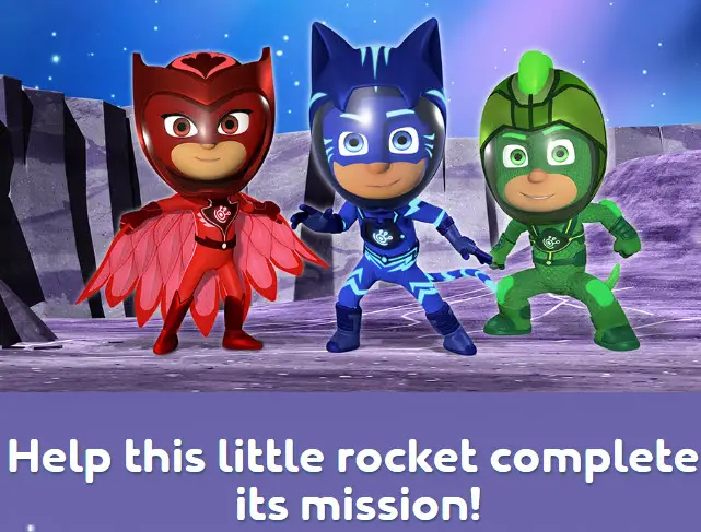 Answer the daily Mission to the Moon Sweepstakes space question correctly for a chance to win a trip and a PJ Masks character meet and greet. Each daily correct answer = 3 entries | Each daily incorrect answer = 1 entry