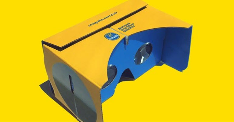 Enter for your chance to win a Chiquita VR (Virtual Reality) viewer that you can use for your favorite smartphone games. Experience virtual reality with your phone. Simply start virtual reality app, insert your phone and witness virtual reality on phone