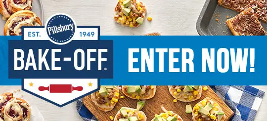 The 49th Pillsbury Bake-Off Contest is now open for entries, and it’s your chance to be a star!
