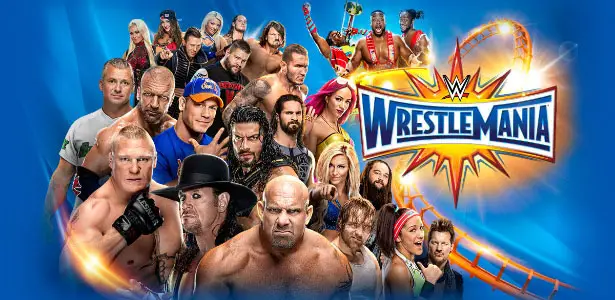 Enter for your chance to win WWW Wrestlemania tickets, gift cards, t-shirts and WWE Network promo codes in Combos Finishers WWE Wrestlemania Sweepstakes