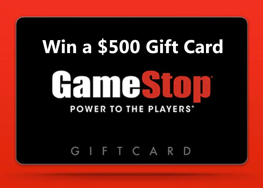You'll get gameplay galore if you're one of four lucky $500 GameStop gift card winners!