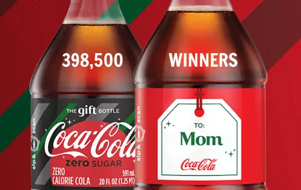 Play the Coca-Cola Holiday Instant Win Game for your shot at one of over 398,000 prizes!