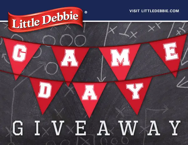 Enter the Little Debbie Game Day Giveaway for your chance to win 1 of 30 tailgating prizes