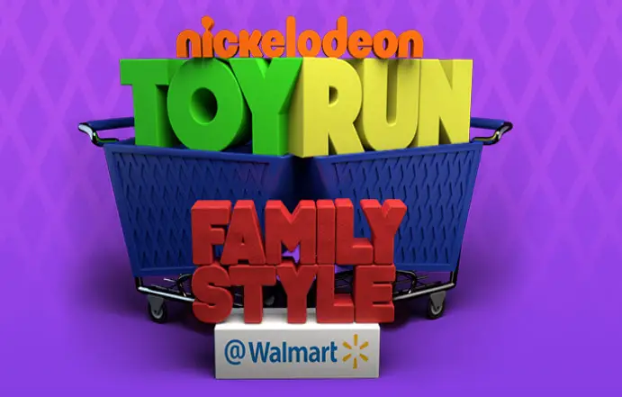 Enter to win one of 3 grand prize trips for a timed Nickelodeon Toy Run at Walmart valued at up to $3,000