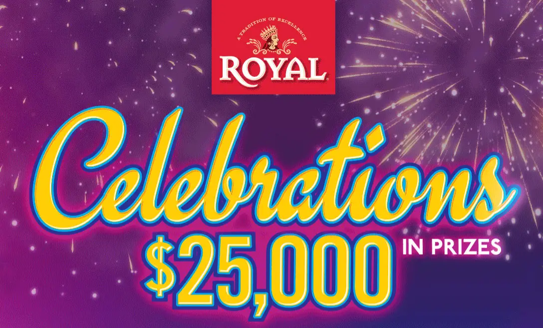 Play the Royal Celebrations Instant Win Game for your chance to win one of 1,635 prizes instantly and enter the sweepstakes for your chance to win a 10 gram gold coin or a $5,000 Dream Vacation