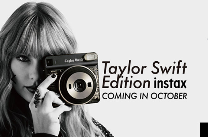 Enter for your chance to win a one-of-a-kind Taylor Swift Instax camera