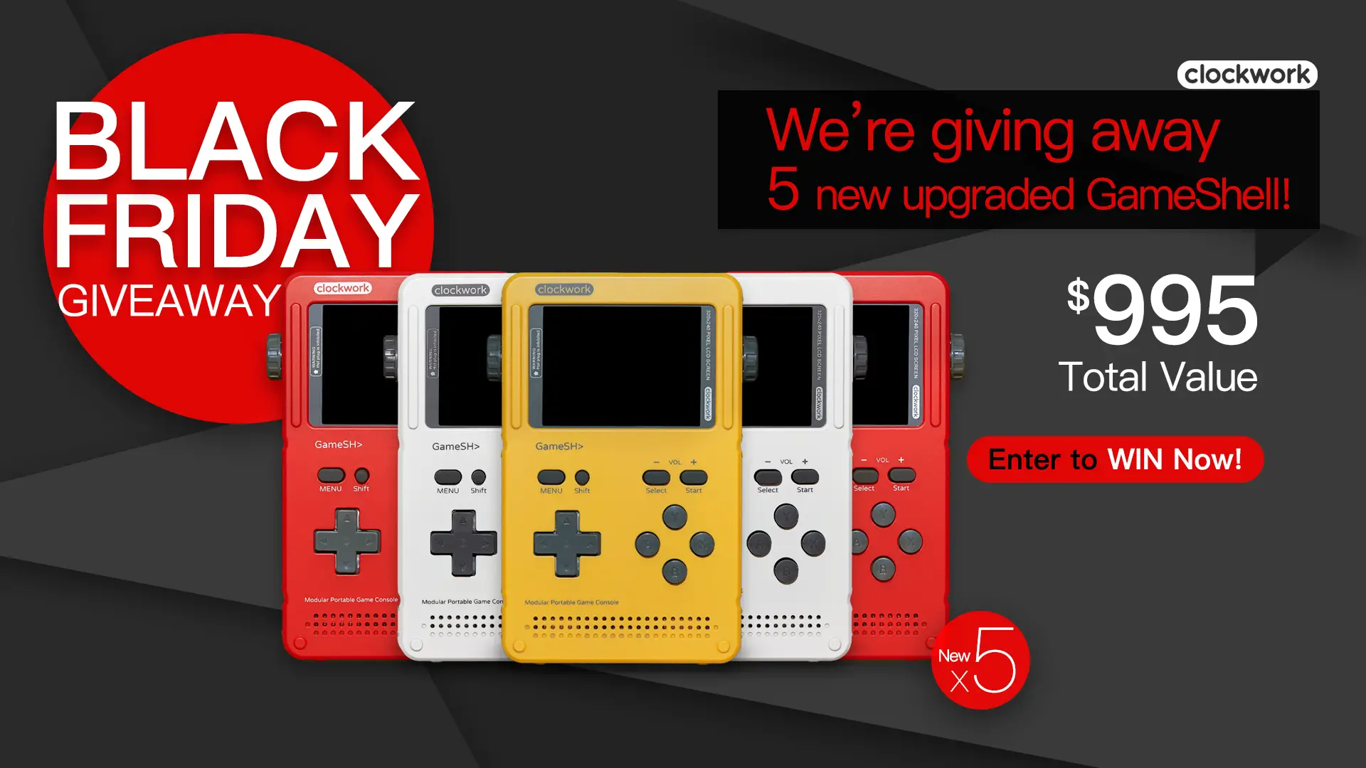 GameShell Black Friday Game Console Giveaway
