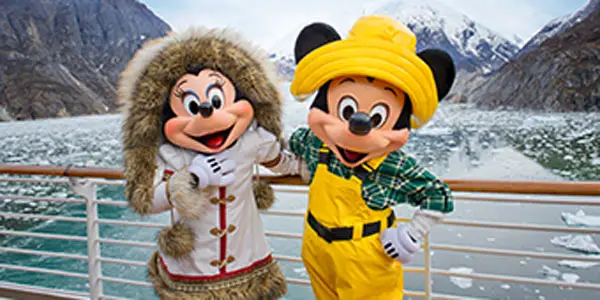 Enter for a chance to win a 7-night Alaskan cruise for four people aboard the Disney Wonder