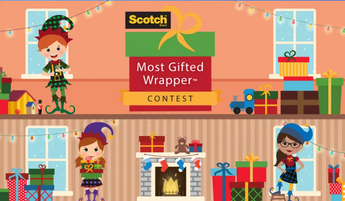 Submit a photo of your beautifully wrapped holiday gift and share why you deserve to win $16,000!