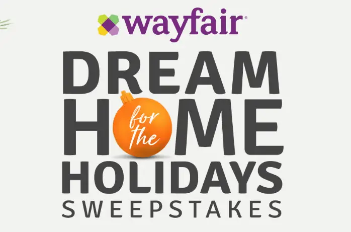 Enter HGTV Wayfair's Dream Home for the Holidays Sweepstakes for your chance to win free gift cards ranging in value from $50 to $500