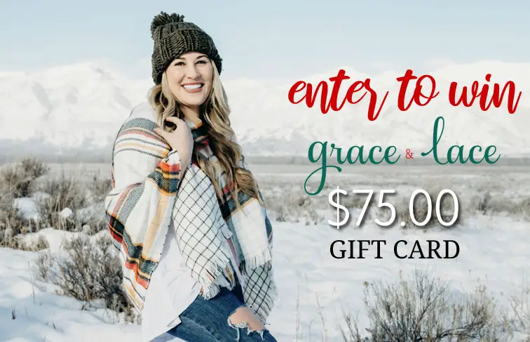 Enter for your chance to win a $75 Grace & Lace Gift Card. Shark Tank success Grace and Lace make fun and frilly frocks from local designer and with lace accents to give a vintage inspired style to your wardrobe from head to toe with hats, scarves, ponchos, lace extenders, cardigans, and boot cuffs!