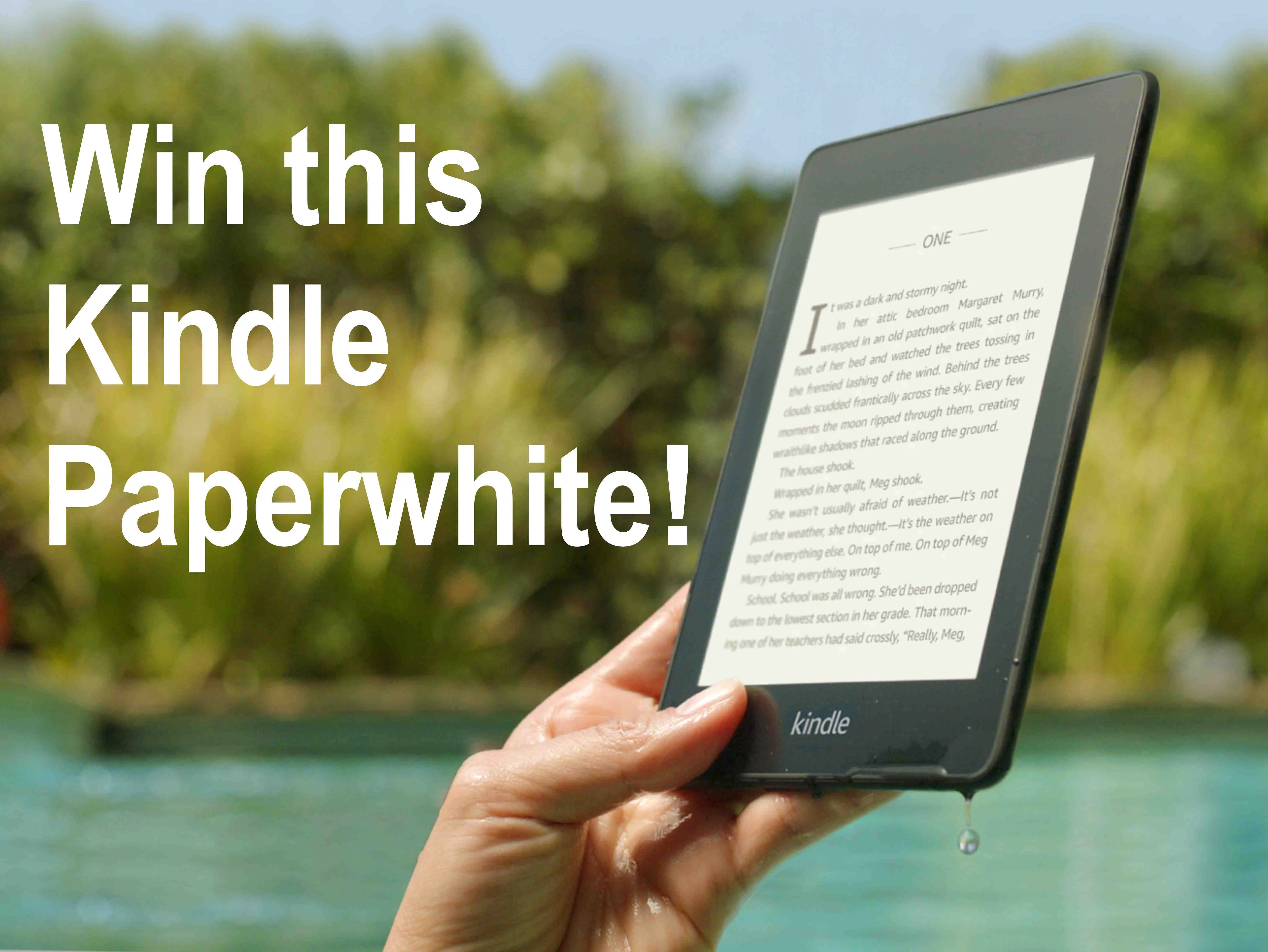 Win a Kindle Paperwhite
