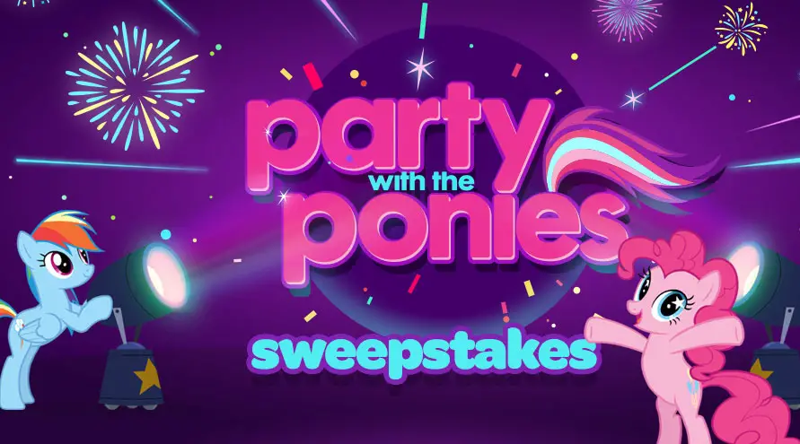 Enter the Discovery Family Channel Party with the Ponies Sweepstakes for our chance to win a My Little Pony gift box. Take the quiz to test your knowledge on Season 8 of My Little Pony, and enter for a chance to win a special Discovery Family box filled with your favorite snacks and toys!