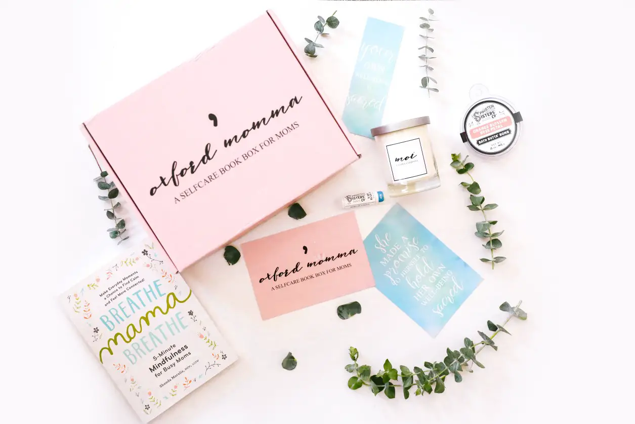 Enter to win a YEAR of self-care subscription boxes for moms from Oxford Momma! Every box includes a new book chosen just for mom, artisanal self-care items, new printable, and bonus extras every month. Prize is valued at $300!